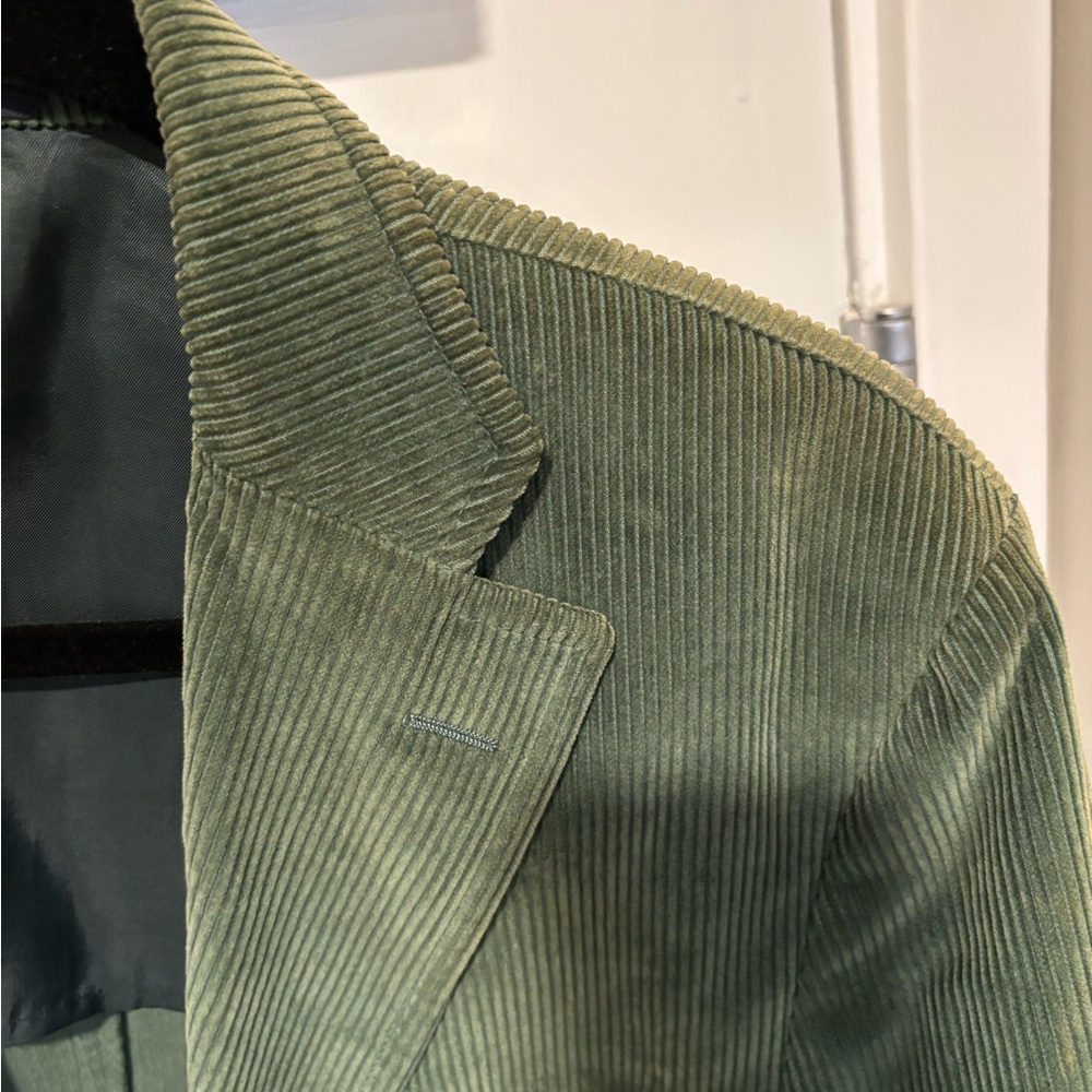 Ralph Lauren Forest Green Corduroy Jacket - Picture 9 of 9